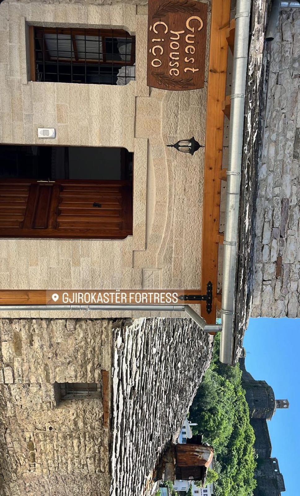 Cico Hostel &Private Room Gjirokastër Exteriör bild